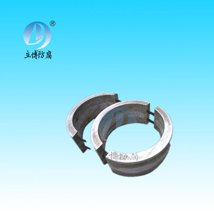 Bracelet type zinc anode
